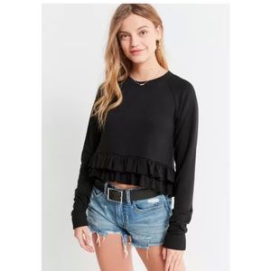 Truly Madly Deeply Ruffled Babydoll Top